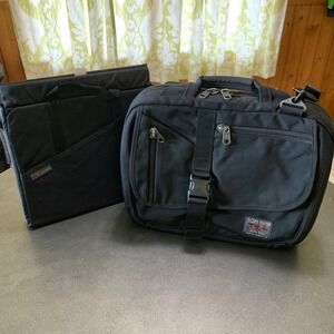 TOM BIHN Empire Builder Travel Laptop Briefcase Bag Nylon Messenger Carry On USA